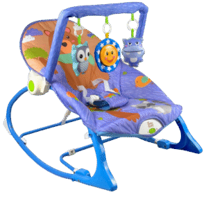 SILLA MECEDORA ROCKER OSO AZUL