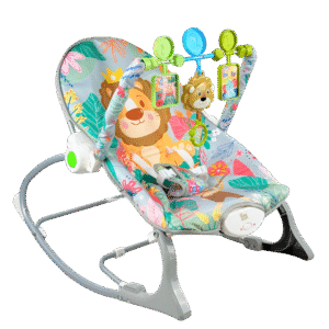 SILLA MECEDORA ROCKER LEON GRIS NEW