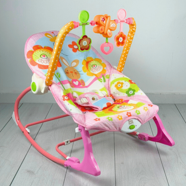 SILLA MECEDORA ROCKER CONEJO ROSADO - Image 2