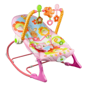 SILLA MECEDORA ROCKER CONEJO ROSADO