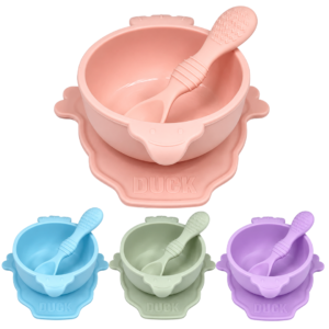 SET BOWL CON CUCHARA EN SILICONA