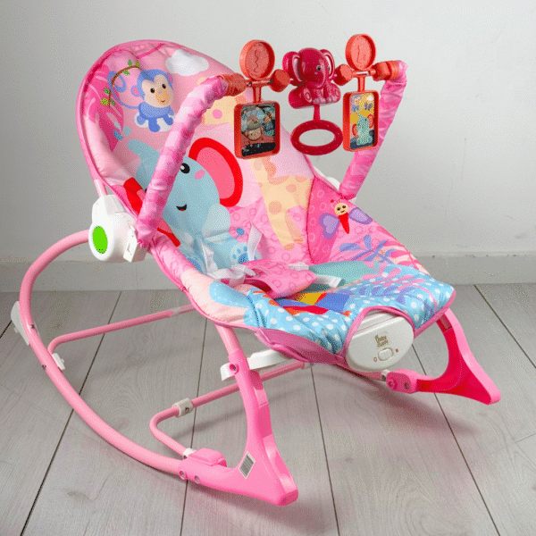 SILLA MECEDORA ROCKER ELEFANTE ROSADO - Image 2