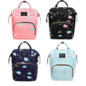 MORRAL PAÑALERA ESTAMPADA