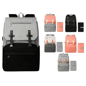 PAÑALERA DE LUJO CON CAMBIADOR PORTATIL