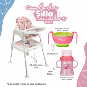 COMBO COMEDOR BC-4030 PINK SHEEP