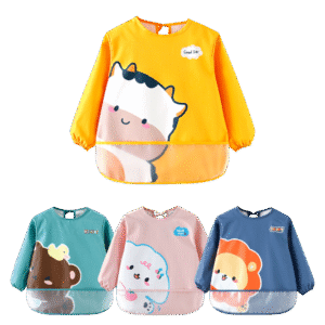 BABERO MANGA LARGA EN TELA