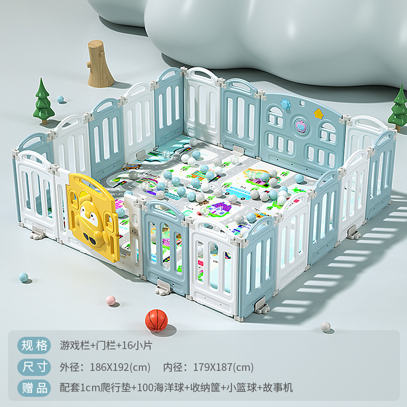 PARQUE CORRAL PLASTICO BAMBOO 186*192 - Image 4